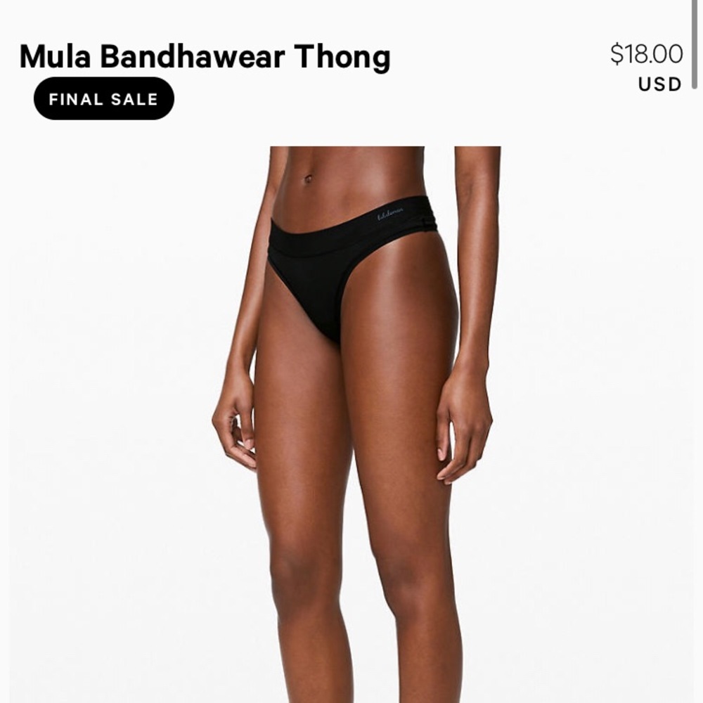 COPY - Lululemon Mula Bandhawear Thong